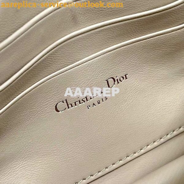 Replica Dior Miss Caro Mini Bag Macrocannage Lambskin S5169U Caramel B 10