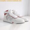 Replica Dior B28 Men/Women High-Top Sneaker Beige and Black Dior Obliq 2