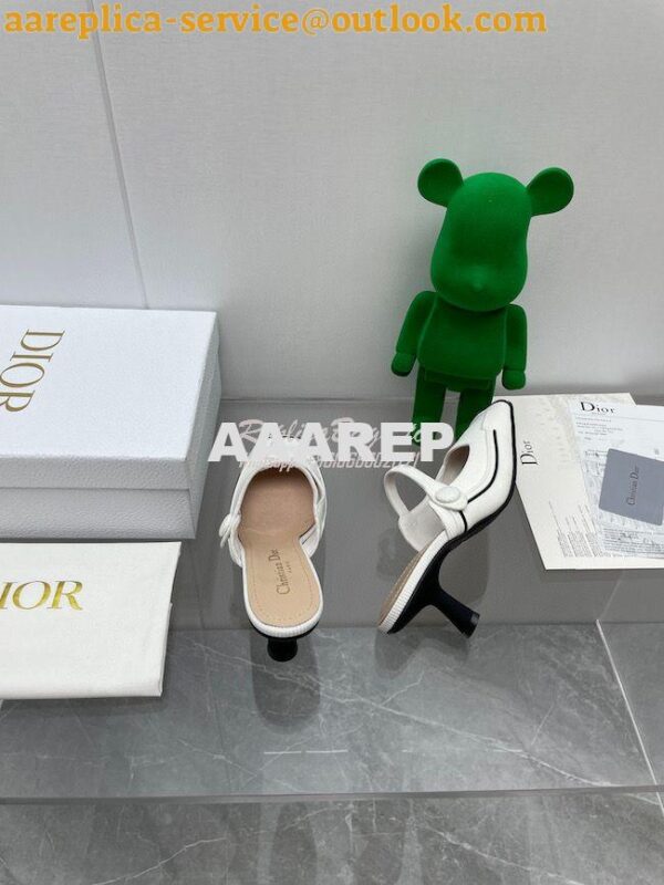 Replica Dior D-Motion Heeled Mule Technical Fabric and Rubber KCP953 22