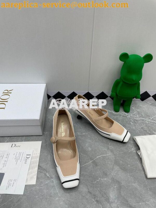 Replica Dior D-Motion Pumps Technical Fabric and Rubber KCP947 7