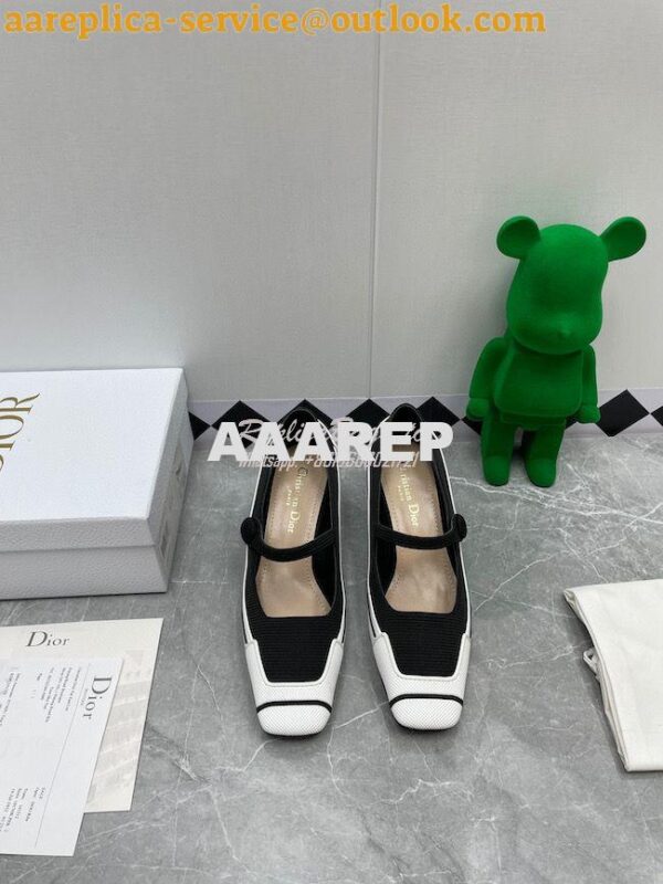 Replica Dior D-Motion Pumps Technical Fabric and Rubber KCP947 13