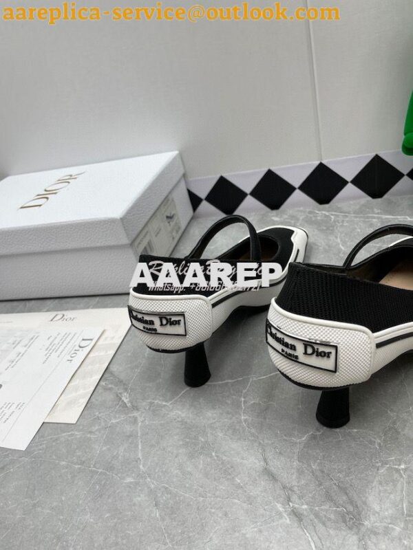 Replica Dior D-Motion Pumps Technical Fabric and Rubber KCP947 16