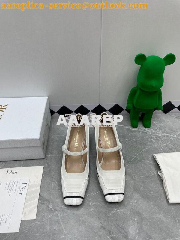 Replica Dior D-Motion Pumps Technical Fabric and Rubber KCP947 19