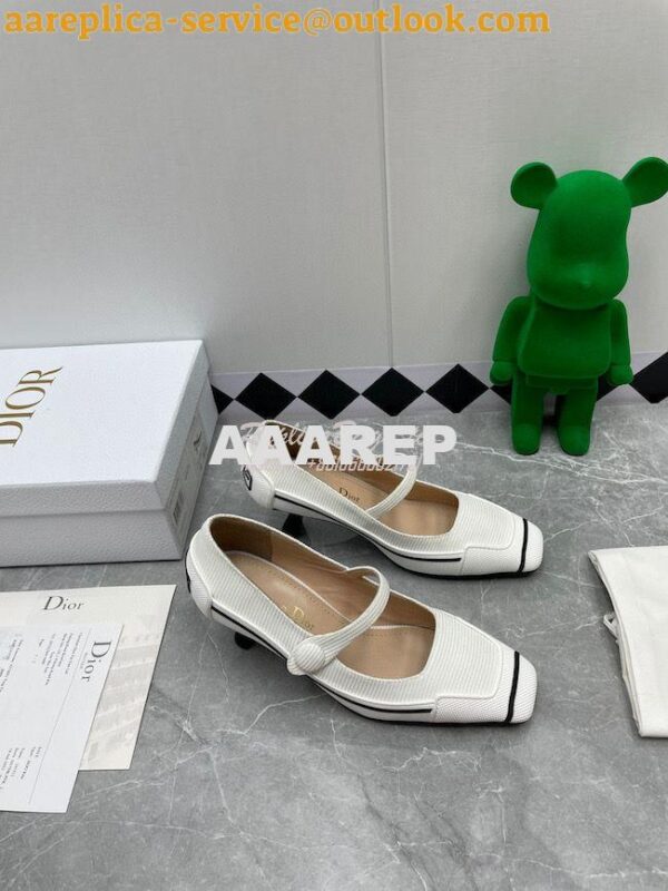 Replica Dior D-Motion Pumps Technical Fabric and Rubber KCP947 20