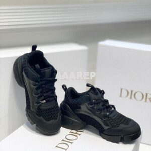 Replica Dior D-Connect Sneaker Black Mesh KCK280 2