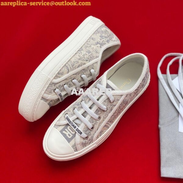 Replica Dior Walk'n'Dior Embroidery Sneaker KCK211 XG02