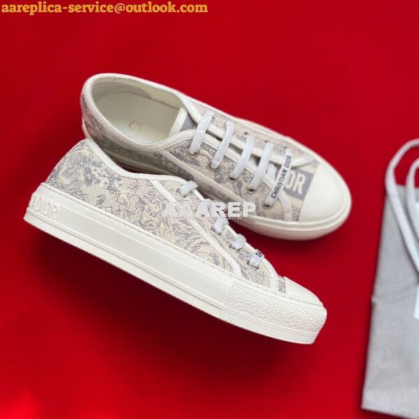 Replica Dior Walk'n'Dior Embroidery Sneaker KCK211 XG02 2