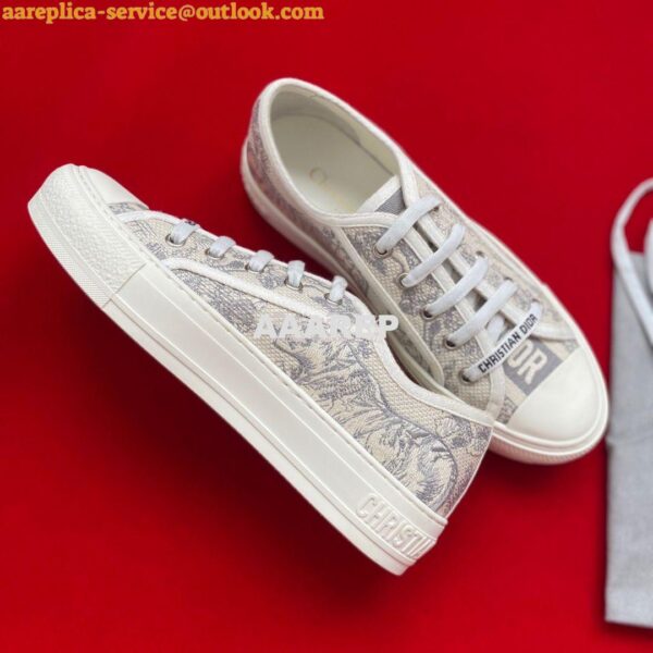 Replica Dior Walk'n'Dior Embroidery Sneaker KCK211 XG02 3