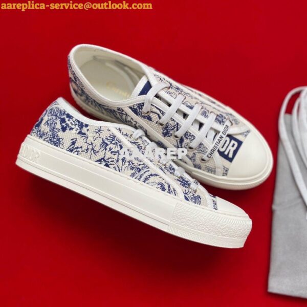 Replica Dior Walk'n'Dior Embroidery Sneaker KCK211 XG03 3