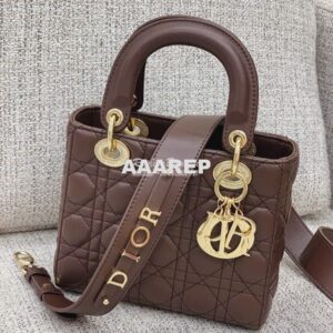 Replica Dior My ABCdior Lady Dior Bag M0538 Dark Brown