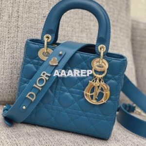 Replica Dior My ABCdior Lady Dior Bag M0538 Peacock Blue