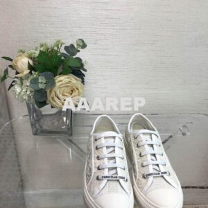 Replica Dior Walk'n'Dior Embroidery Sneaker White Macramé Embroidered 2