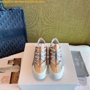 Replica Dior D-Connect Sneaker Technical Fabric Dioraura Multicolor Gr 2