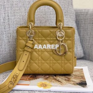 Replica Dior My ABCdior Lady Dior Bag M0538 Yellow