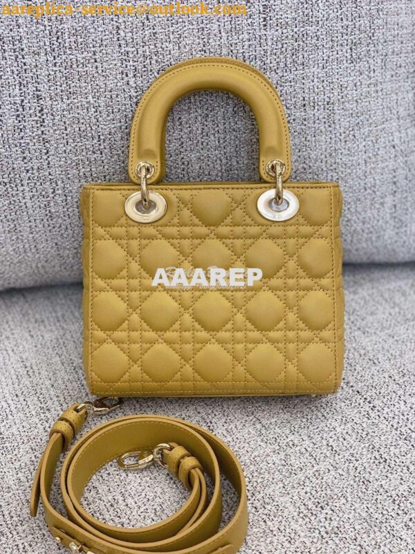 Replica Dior My ABCdior Lady Dior Bag M0538 Yellow 14