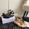 Replica Dior Adiorable Pump Fringed Grosgrain KDV199G Black 2