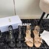 Replica Dior Adiorable Pump Fringed Grosgrain KDV199G Black