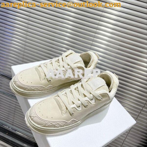 Replica Dior x ERL 2023 Suede Cannage Sneakers Men Female 8