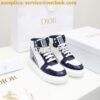 Replica Dior D-Player Sneaker White Quilted Nylon KCK315N 2