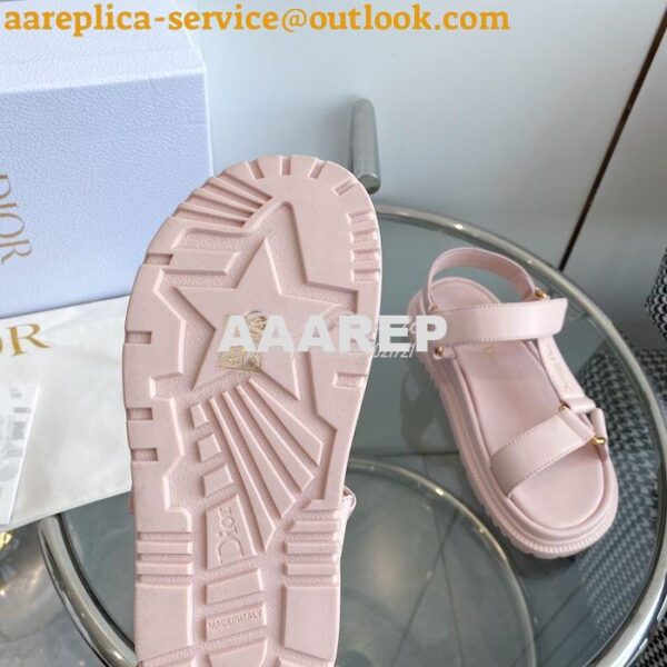 Replica Dior D-Wave Sandals in Lambskin KCQ893 11