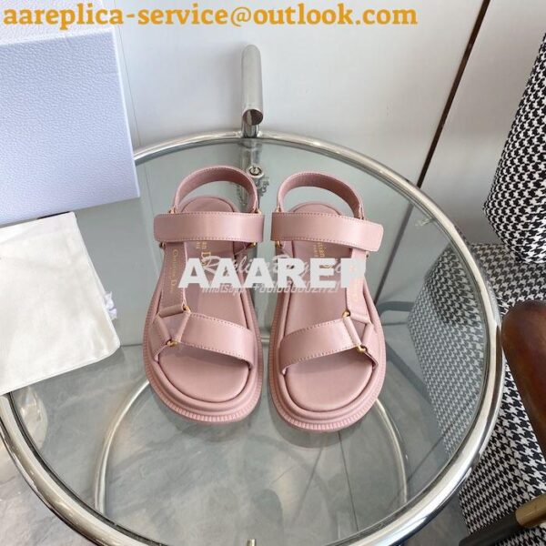 Replica Dior D-Wave Sandals in Lambskin KCQ893 24