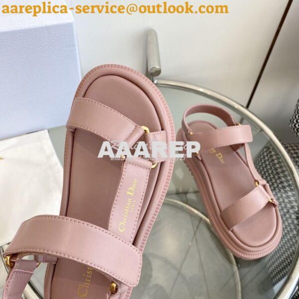 Replica Dior D-Wave Sandals in Lambskin KCQ893 29