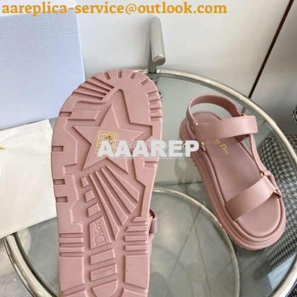 Replica Dior D-Wave Sandals in Lambskin KCQ893 30