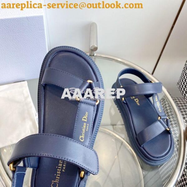 Replica Dior D-Wave Sandals in Lambskin KCQ893 34