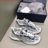 Replica Dior Men's Women‘s D-CONNECT Sneaker Dior Printed Technical Fabric KCK302 Blue 2