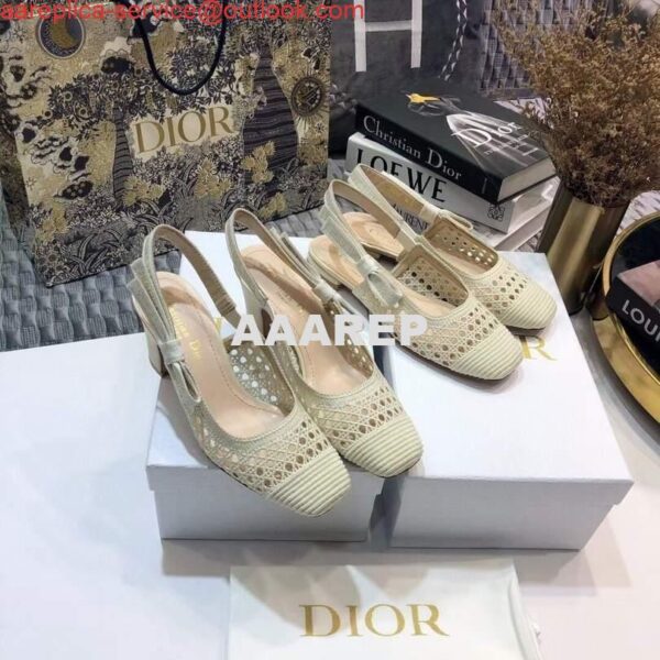 Replica Dior Pumps Designer Dior Sneakers Flats Shoes Women 81106 Off White 8