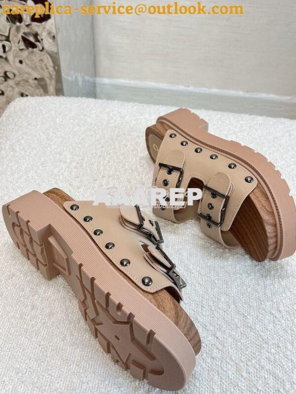 Replica Dior DiorQuake Strap Sandal Calfskin KCQ713 6