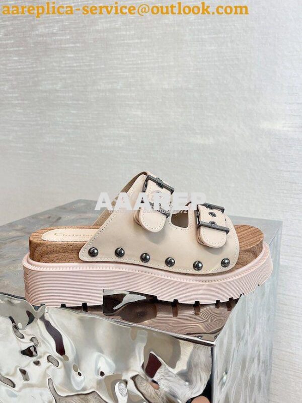 Replica Dior DiorQuake Strap Sandal Calfskin KCQ713 8