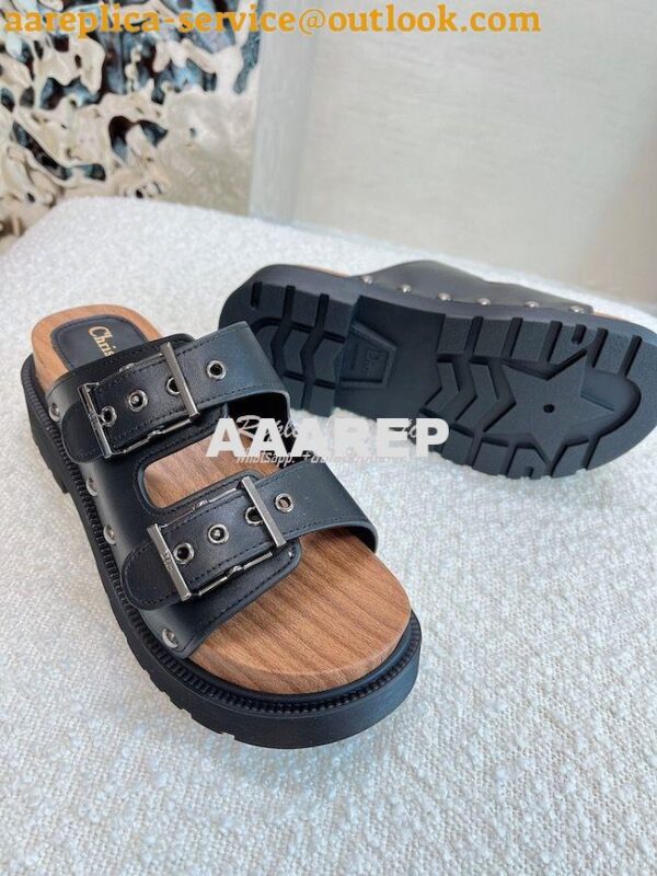 Replica Dior DiorQuake Strap Sandal Calfskin KCQ713 19