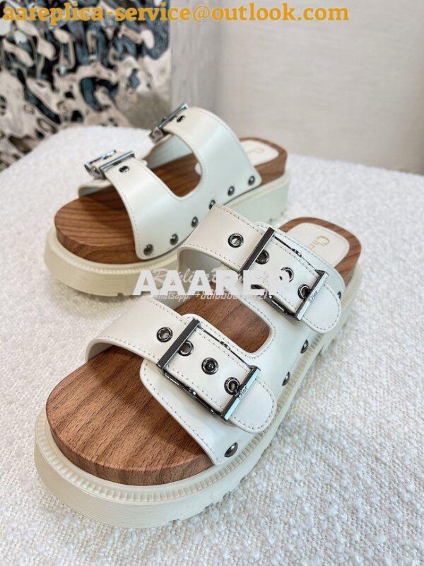 Replica Dior DiorQuake Strap Sandal Calfskin KCQ713 22