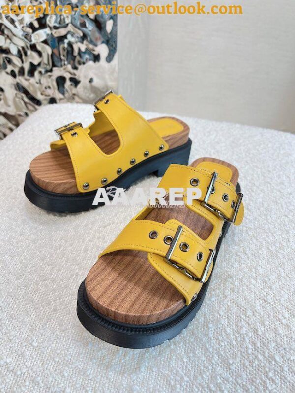 Replica Dior DiorQuake Strap Sandal Calfskin KCQ713 37