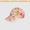 Replica Gucci Baseball hat with Flora print