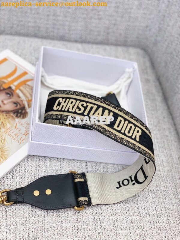 Replica Dior Shoulder Strap Black 14 4