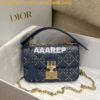 Replica Dior Small Addict Bag Black Lucky Star Cannage Lambskin M5821O