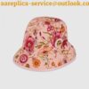 Replica Gucci Fedora hat with Flora print 2