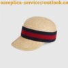 Replica Gucci Grey Original GG Canvas Baseball Hat With Web