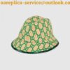 Replica Gucci Online Exclusive GG fedora hat with snakeskin