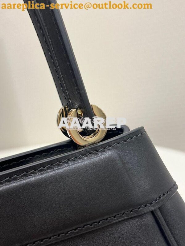 Replica Dior Small Key Bag Black Box Calfskin M1844 7