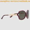 Replica Gucci Black Round-frame Acetate Sunglasses With Star