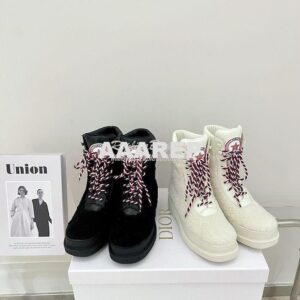 Replica Dior Hike Ankle Boot Calfskin and Shearling KDI811