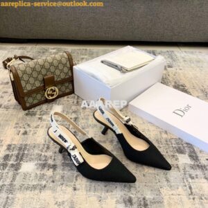 Replica Dior J'adior Pump KCC200 Black 2