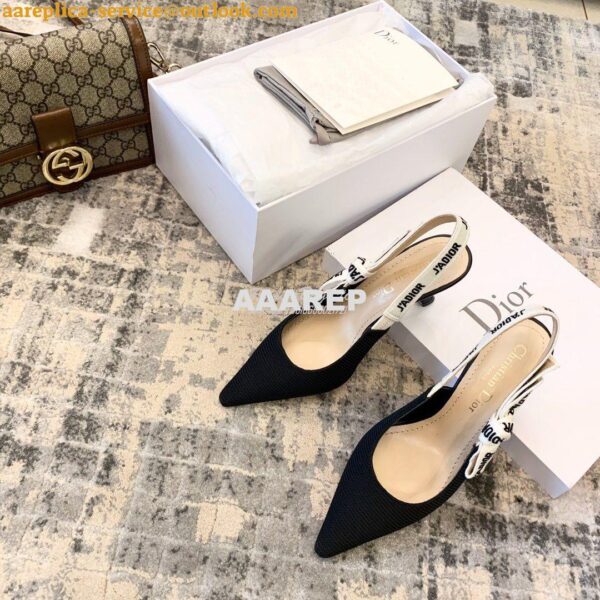 Replica Dior J'adior Pump KCC200 Black 5