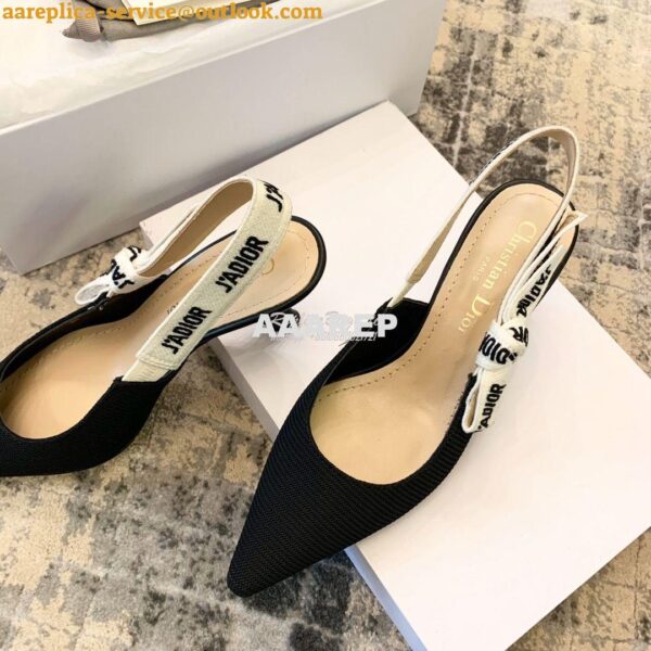 Replica Dior J'adior Pump KCC200 Black 7