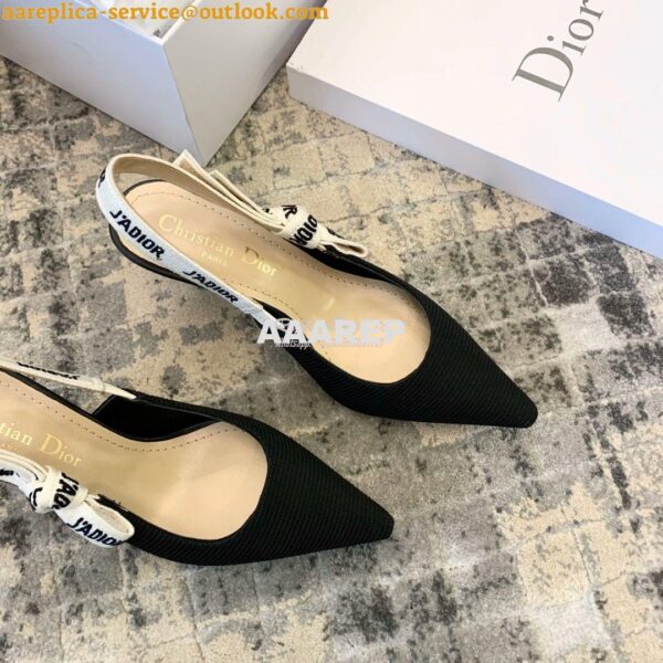 Replica Dior J'adior Pump KCC200 Black 8