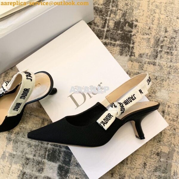 Replica Dior J'adior Pump KCC200 Black 9