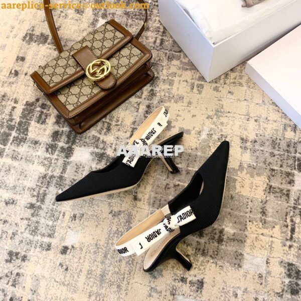 Replica Dior J'adior Pump KCC200 Black 12